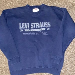Levi Strauss MADE IN USA crewneck Sz Large